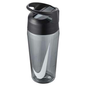 Accessories: .Nike TR Hypercharge Straw Water Bottle (Black/Clear) - 16oz
