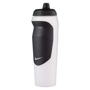 Accessories: .Nike Hypersport Drink Bottle - (White/Black) - 600mL