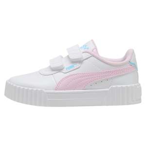 Kids: .PUMA TODDLER CARINA 3.0 JELLY HEAVEN - WHITE/PINK - (405056-01) - CL3 - R1L9