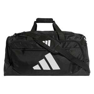 Accessories: .ADIDAS TRAINING DEFENDER DUFFLE BAG MEDIUM - Black/Black/White - (JZ0607) - C20