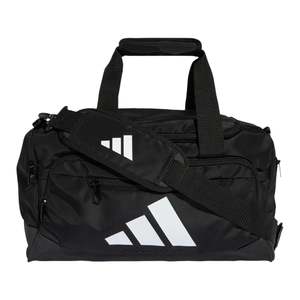 .Adidas TRAINING DEFENDER DUFFLE BAG XSMALL- Black/Black/White - (JZ0609) - C26