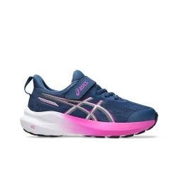 ASICS Kids GT-1000 14 PS TWILIGHT BLUE/DIGITAL SAKURA (Velcro)