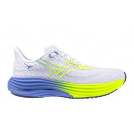 Products: MIZUNO Wave Rider 29 (B) White/Lightning Yellow/Ultramarine