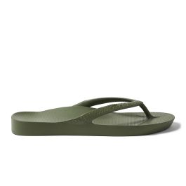 Archies Arch Support Jandals - Olive/ Khaki