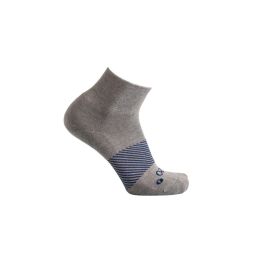 Merino Wool Quarter Crew Grey