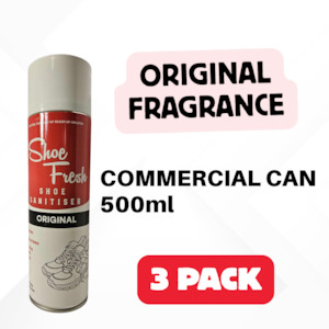 Shoe Fresh 500ml Original, 3 Pack