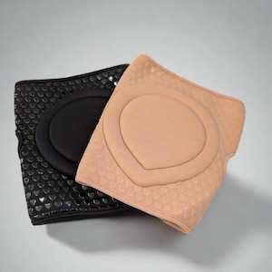 Accessories: Pole Dance Knee Pads (Black/Tan)
