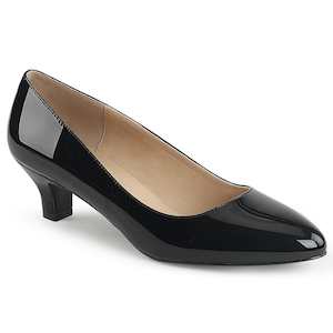 Drag Queen Shoes: FAB-420 Black Patent