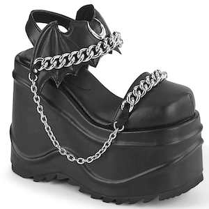 WAVE-20 Black Vegan Leather