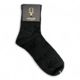Antler Vera Black Patterned Sock