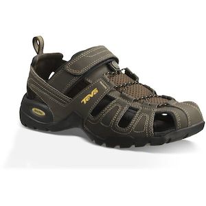 Teva: FOREBAY-sandal with elasticated lace and top velcro adjustability