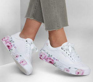 Skechers: Skechers 185062/WHT Cordova Classic - Painted Florals