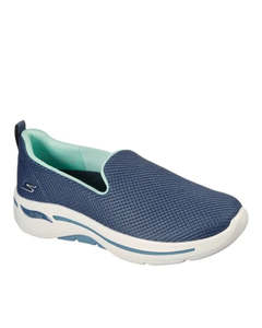 Sports For Women: Skechers 124401/BLU Go Walk Arch Fit - Grateful