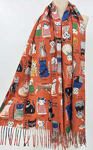 Accessories: Frontier Cat Scarf 70405-2