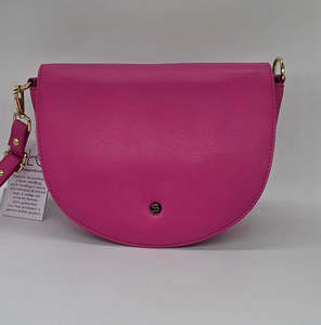 Accessories: Baron Half Moon Handbag
