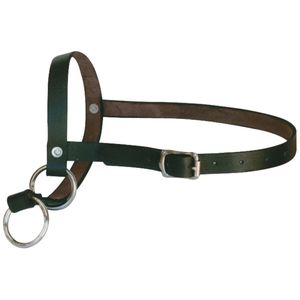 Lapco: Halter Leather Calf Leading Black