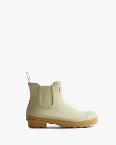 Boots: Original Chelsea Boot By Hunter - Gravel/Biscuit