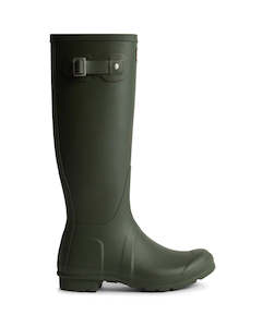 Boots: Original Tall Boot  By Hunter - Olive Green