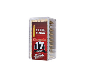 Armsan: Hornady 17 Hmr 17gr V-max ammunition (50)