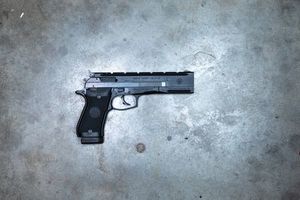 Pistol Shooter Ready: Berretta model 87 target