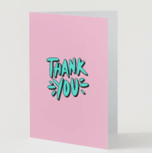 Products: Thank you Card