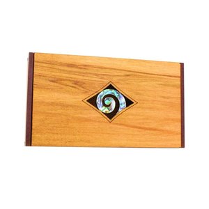 Giftboxes: Paua Koru Trinket Box