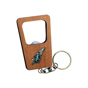 For Entertainment: Fern Keychain Bottle Opener (WS)