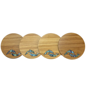 Paua Dolphin Coasters (WS)