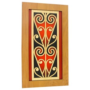 Wall Art Coloured Scroll (WS)