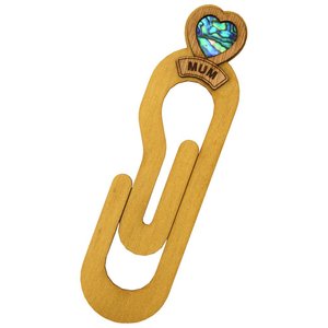 Mum's Paua Heart (WS)