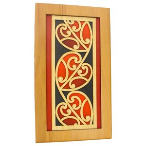 Ws Hanging Artwork: Wall Art Coloured Heart (WS)