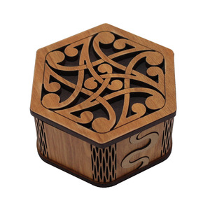 Ws Hexagonal: Koru Hexagonal Box (WS)