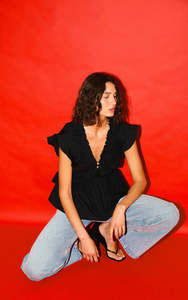 Kinney Bobbie Top - Black