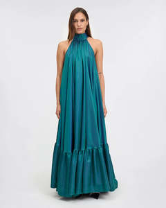 Mes Demoiselles Winter Rainbow Dress - Green