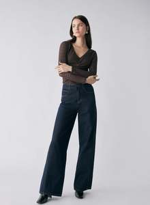 Essential Items: Esmaee Central Jeans - Dark Denim