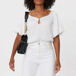 Saben Feature Shoulder Strap Gold Chunky Chain + Black Leather