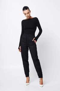 Mossman: Mossman The Rivello Pant - Black