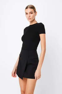 Mossman The Bowery Top - Black