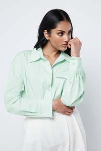 Mossman In My Time Shirt - Mint