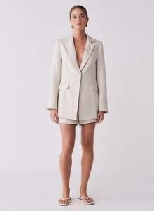 Esmaee Portsea Blazer - Natural
