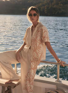 Esmaee Lolita Shirt - Ecru Floral