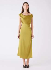 Esmaee Satelite Dress - Olive