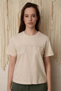 Cooper Bright Like A Diamond T-Shirt - Champagne/Copper