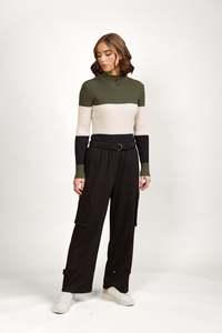 Knewe Kobe Cargo Pant - Black