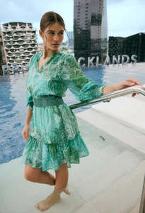 OnceWas Discovery Cotton Silk Dress