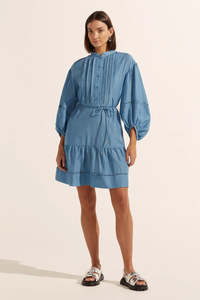 Zoe Kratzmann Festoon Dress - Adriatic