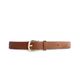 Kathryn Wilson Cassie Belt - Walnut Calf/Orchid