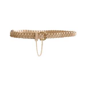 Kathryn Wilson: Kathryn Wilson Braided Belt - Stone Calf