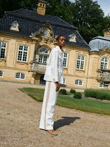 Mos Mosh: Mos Mosh Beata Ramie Pant - Ecru