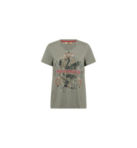 Mos Mosh Allin O-SS Deco Tee - Shadow
